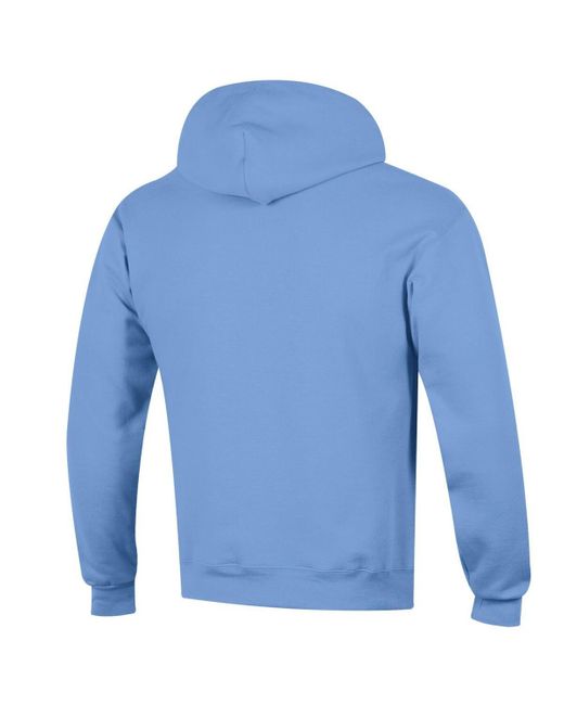 Champion Carolina Blue North Carolina Tar Heels Basic Arch Fleece Pullover Hoodie Sweatshirt for men