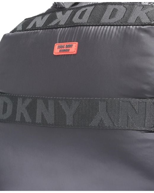 DKNY Gray Womens Luggage Casual Bags,black,one Size