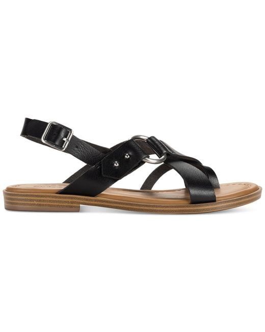 Style & Co. Brown Romyy Flat Sandals