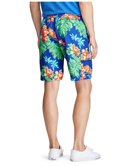 macys mens polo swim trunks