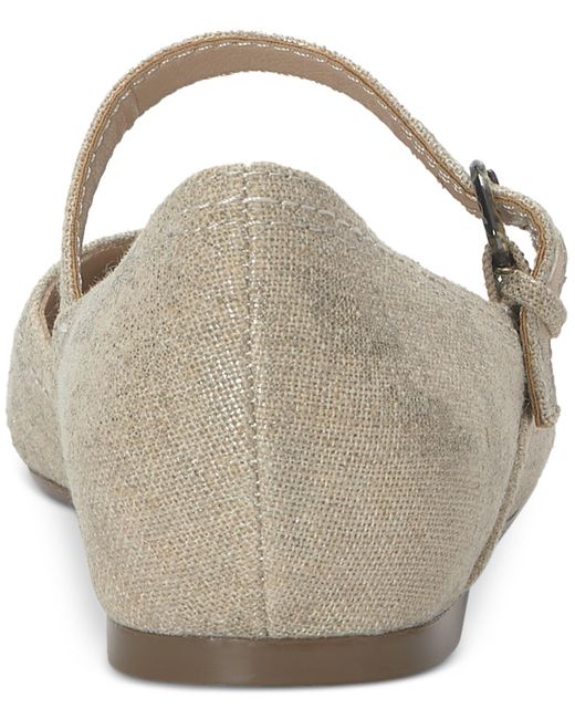 Lucky Brand White Cyrena Mary Jane Flats