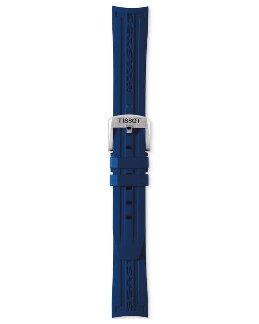 Tissot Swiss Automatic Seastar 1000 Caribbean Special Edition Blue Rubber Strap Watch 42mm for men