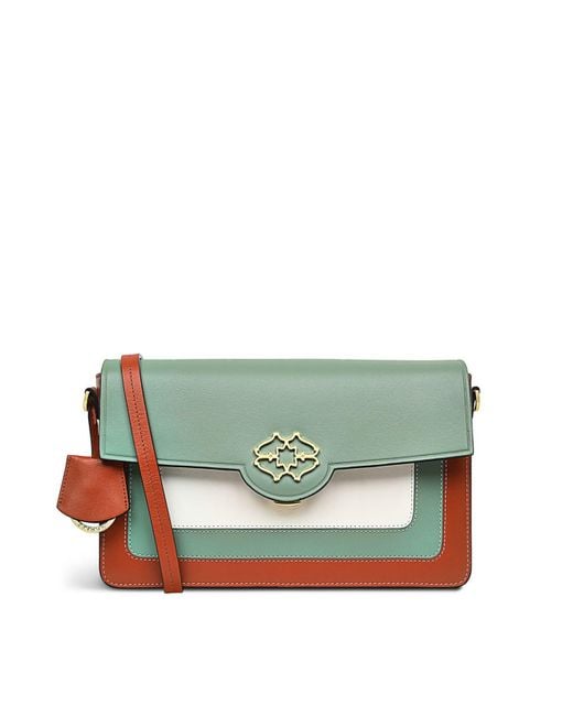 Radley Leather Apsley Road Inlay Flapover Crossbody Bag Lyst