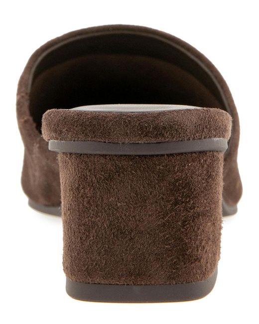 Splendid Brown Lorelei Heeled Mule