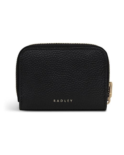 Radley Black Authentic Medium Leather Zip Around Wallet