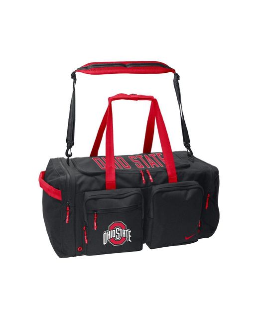 Nike Red Ohio State Buckeyes Utility Power Duffel Bag