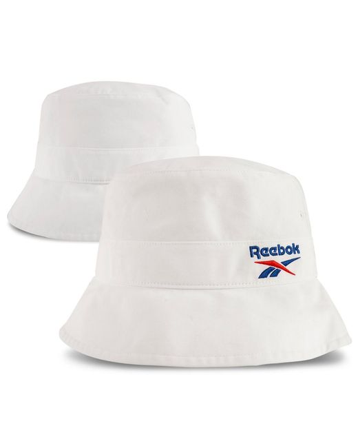 Reebok White Logo Bucket Hat