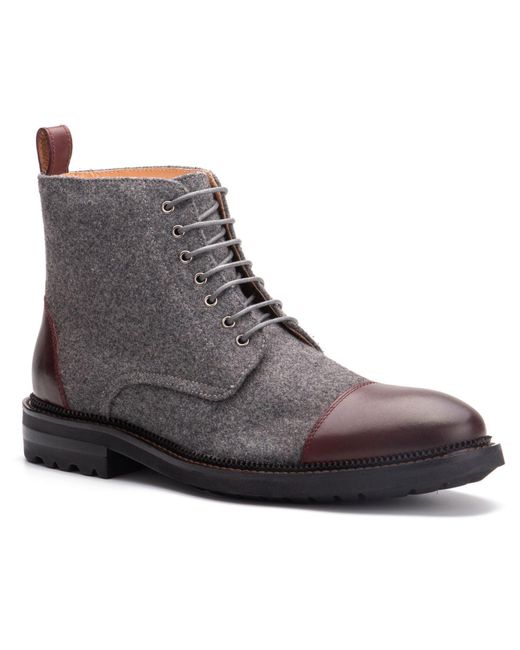 vintage foundry tiger leather boot