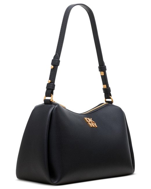 DKNY Black Remy Top Zip Shoulder Bag
