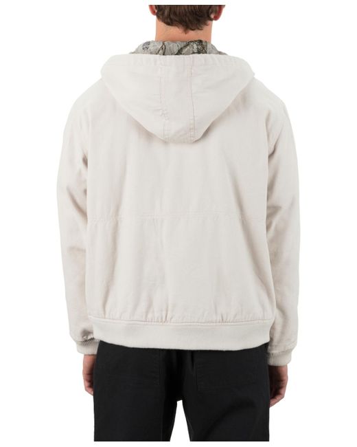 Hurley White Shapers Canvas Jacket for men