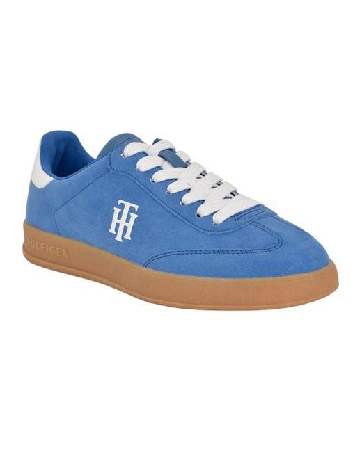 Tommy Hilfiger Blue Sarhli Lace-up Sneakers