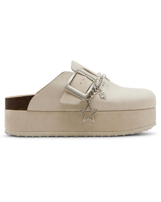 Madden Girl Multicolor Luna Cb Charm Platform Buckle Clogs