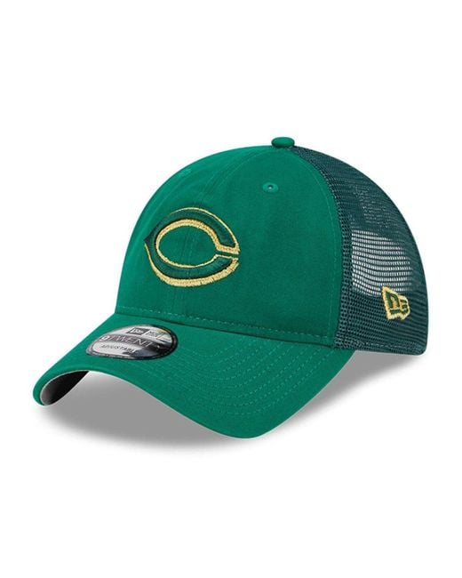 KTZ Kelly Green Cincinnati Reds 2023 St. Patrick's Day 9twenty Adjustable Hat for Men Lyst