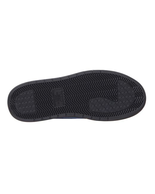 Isotoner Blue Heathered Knit Brady Clog Slippers for men