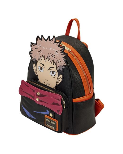 Loungefly Red Jujutsu Kaisen Yuji Itadori Cosplay Mini Backpack