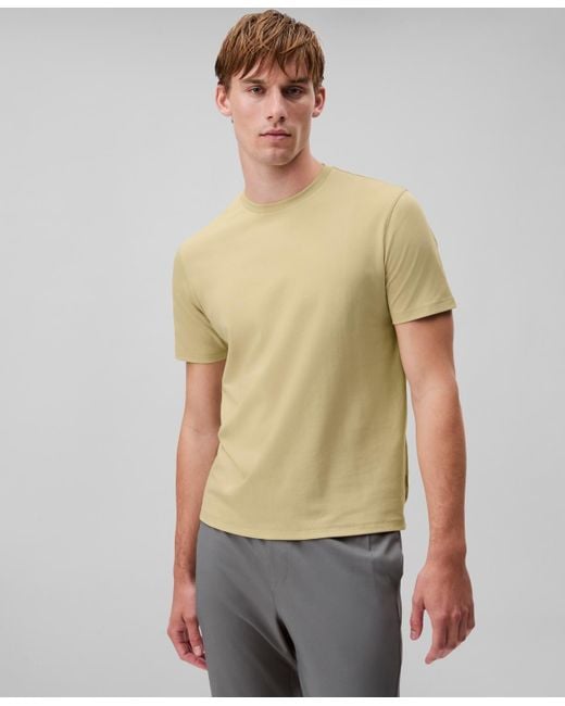 Calvin Klein Green Short Sleeve Supima Cotton Interlock T-shirt for men