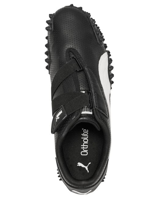 PUMA Black Mostro Perforated Casual Sneakers From Finish Line for men