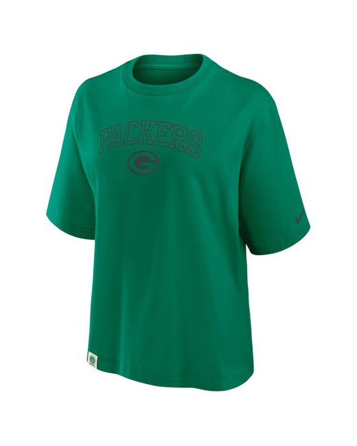 Nike Green Bay Packers Glory Arch Boxy T-shirt