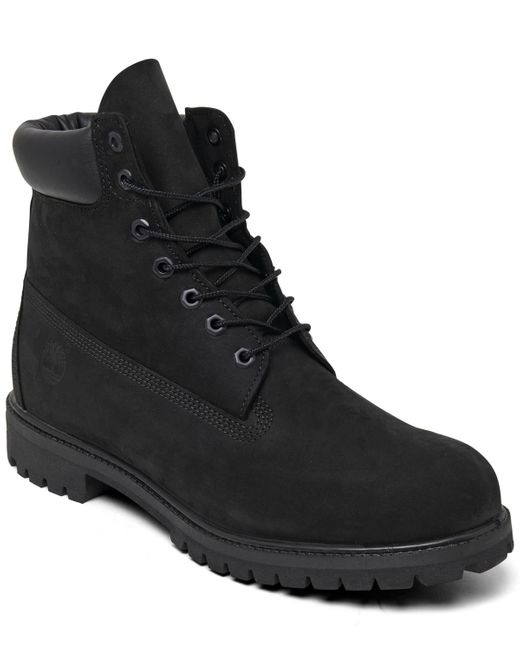 Timberland Black 6 Inch Premium Waterproof Boots From Finish Line for men