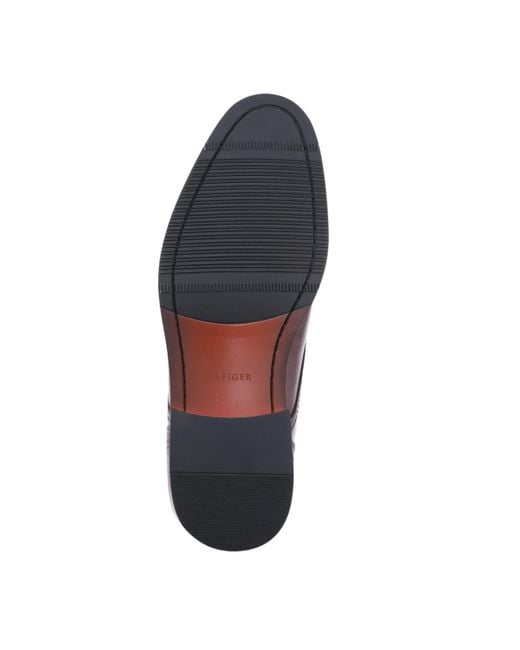 Tommy Hilfiger Boswell Derby Dress Shoes in Brown for Men | Lyst