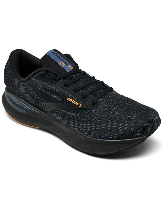 Brooks Black Adrenaline Gts 24 Running Sneakers From Finish Line for men