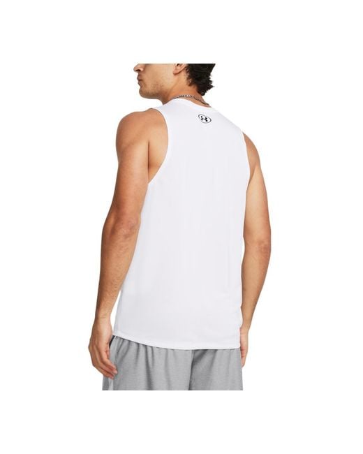 Under Armour White Ua Tech Performance Tank for men