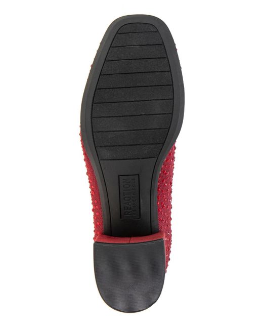 Kenneth Cole Red Rida Stretch Jewel Pull On Booties