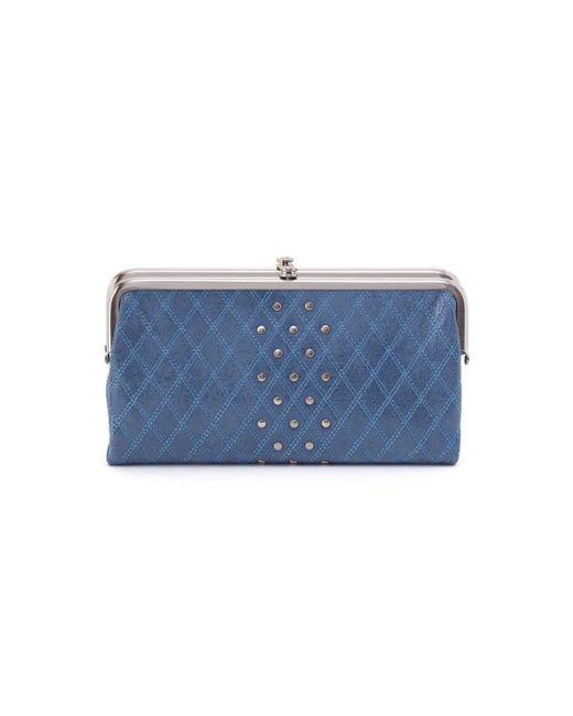Hobo International Blue Lauren Clutch-wallet