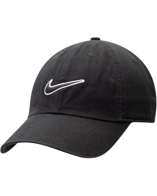 Nike Gray Heritage 86 Essential Adjustable Hat for men