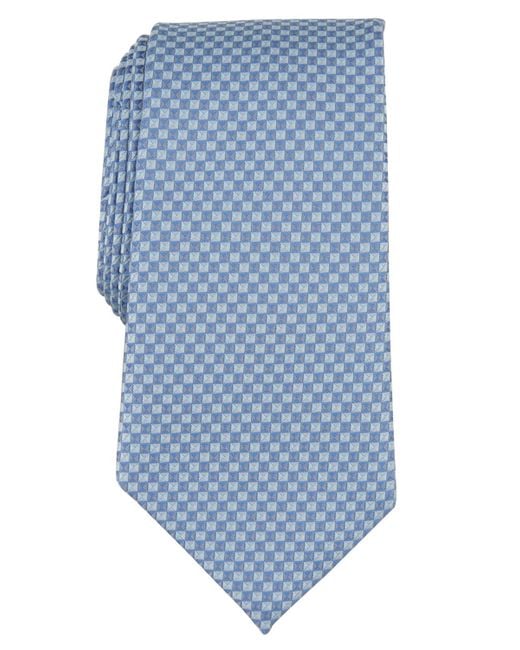 Perry Ellis Blue Stover Checker Pattern for men