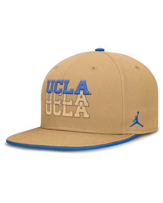 Nike Natural Ucla Bruins True Primetime Performance Fitted Hat for men