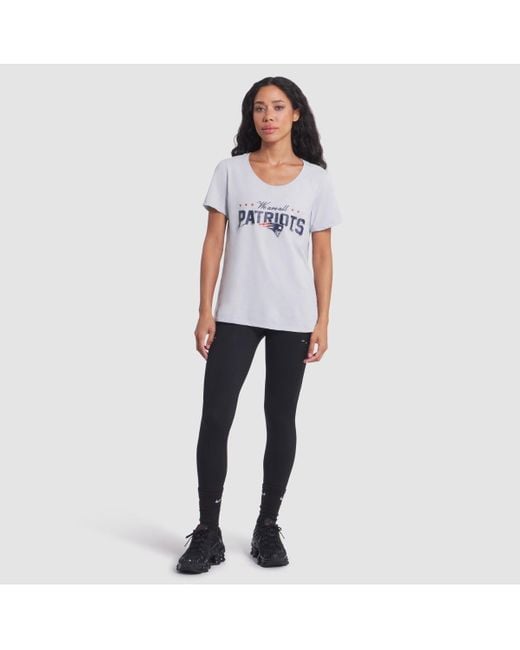 Nike White New England Patriots 2025 Rivalries Collection Slub Dri-fit T-shirt