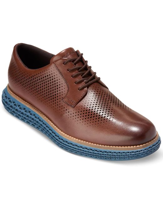 Cole Haan Brown Ã ̃riginalgrand 2.0 Oxford Dress Sneaker for men