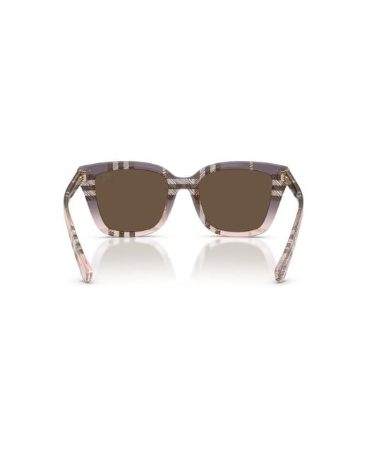 Burberry Brown Square Sunglasses