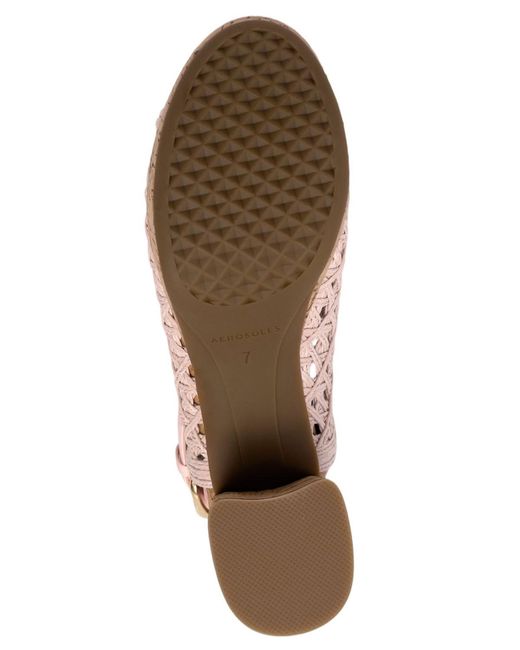 Aerosoles Pink Cornelia Platform Sandals