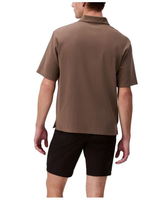 Calvin Klein Brown Classic 9" Tech Shorts for men
