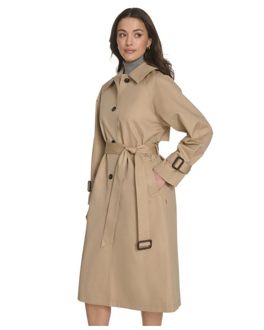Levi's Natural Regular Single Breasted Trench Coat