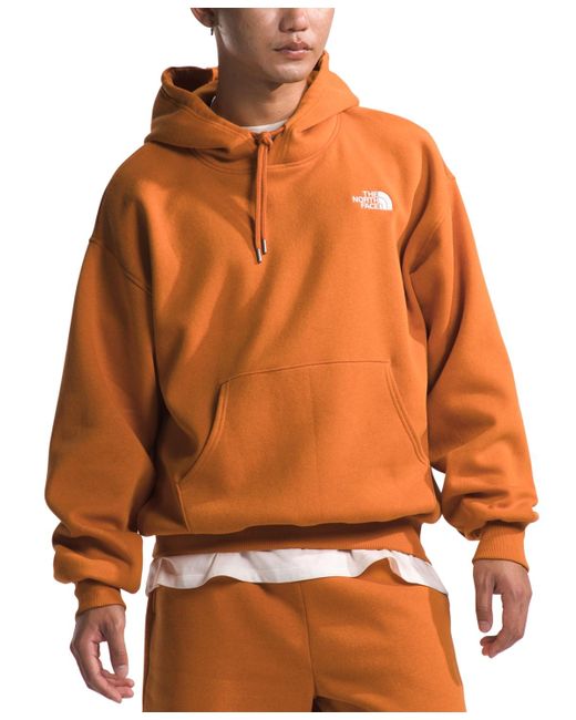 The North Face Orange Evolution Vintage Hoodie for men