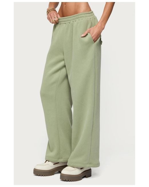 Edikted Green Forever Sweatpants