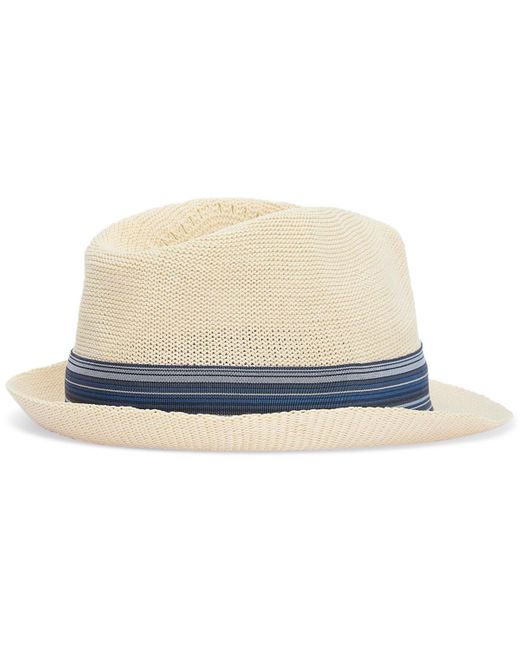 Barbour Blue Belford Trilby Hat for men