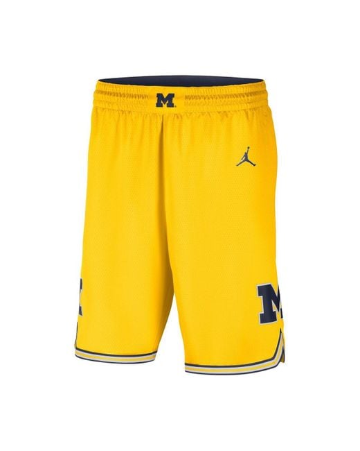 Nike Michigan Wolverines Limited Performance Basketball Shorts in ...