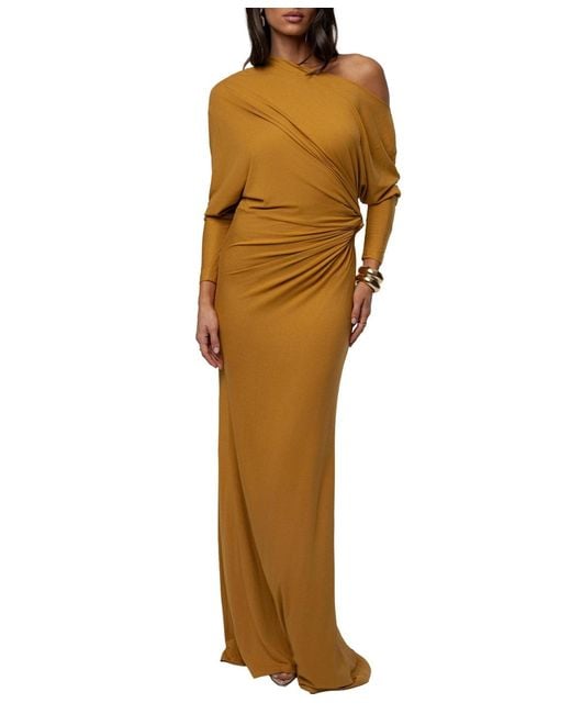 reiss positano dress gold Amias Linen Skirt – Fashion Elegance Sdn Bhd main image 0