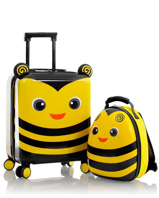 Heys Yellow Hey's Super Tots Spinner luggage And Backpack