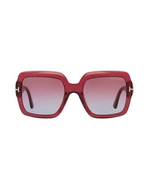 Tom Ford Red Sunglasses