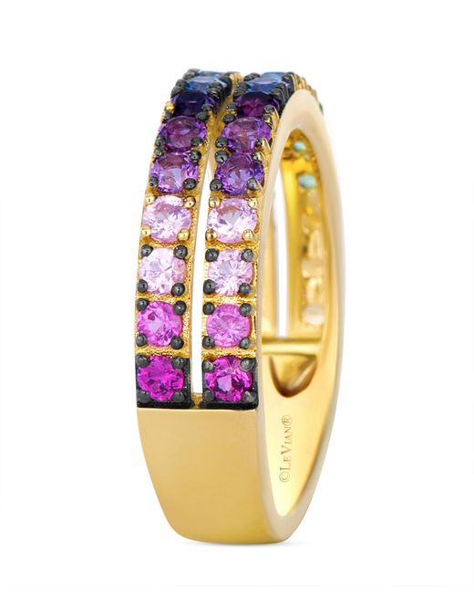 Le Vian Metallic Multi-gemstone Ring