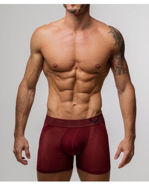 Rounderbum Red Sxy Nights Anatomic Boxer Brief for men