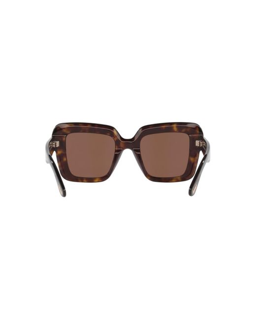Tom Ford Brown Square Sunglasses
