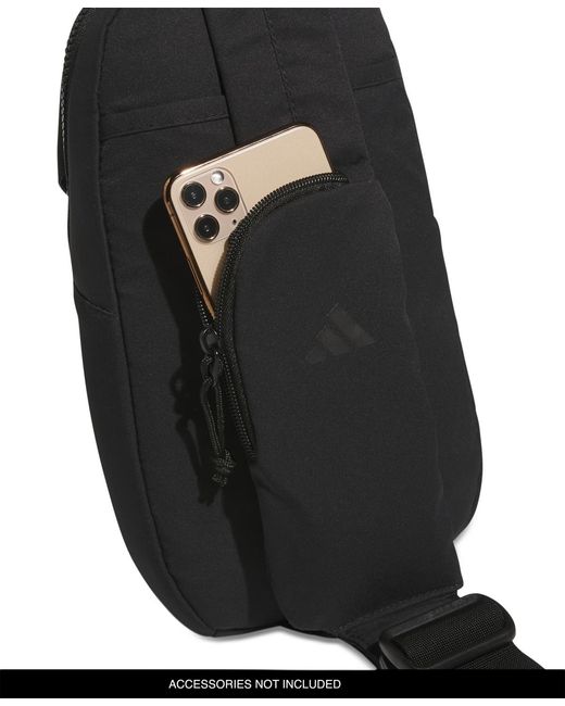 Adidas Black Essentials 3 Lightweight Sling Bag for men