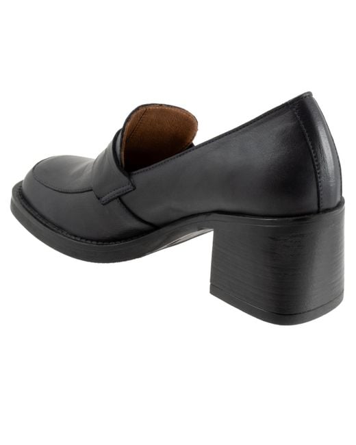 BUENO Black Ruth Loafer