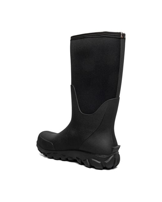 Bogs Black Classic Seamless Tall Nt Boot for men